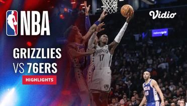 Memphis Grizzlies vs Philadelphia 76ers - Highlights | NBA Regular Season 2023/24