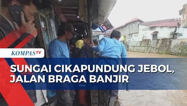 PJ Gubernur Jabar Tinjau Lokasi Banjir Bandang di Braga Bandung