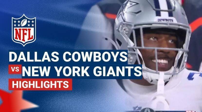 New York Giants vs Dallas Cowboys