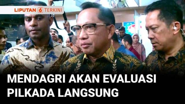 Bupati Lampung Tengah Jadi Tersangka, Mendagri Tito Karnavian Buka Opsi Pilkada Lewat DPRD