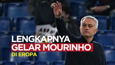 MOTION GRAFIS: Deretan Gelar The Special One Jose Mourinho