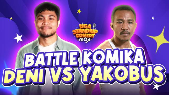 Deni (Jaksel) vs Yakobus (Tangsel)  | Liga Stand Up Comedy Moji Episode 9