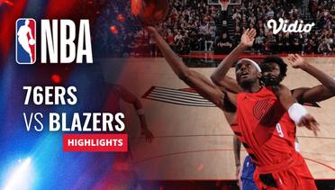 Philadephia 76ers vs Portland Trail Blazers - Highlights | NBA Regular Season 2023/24