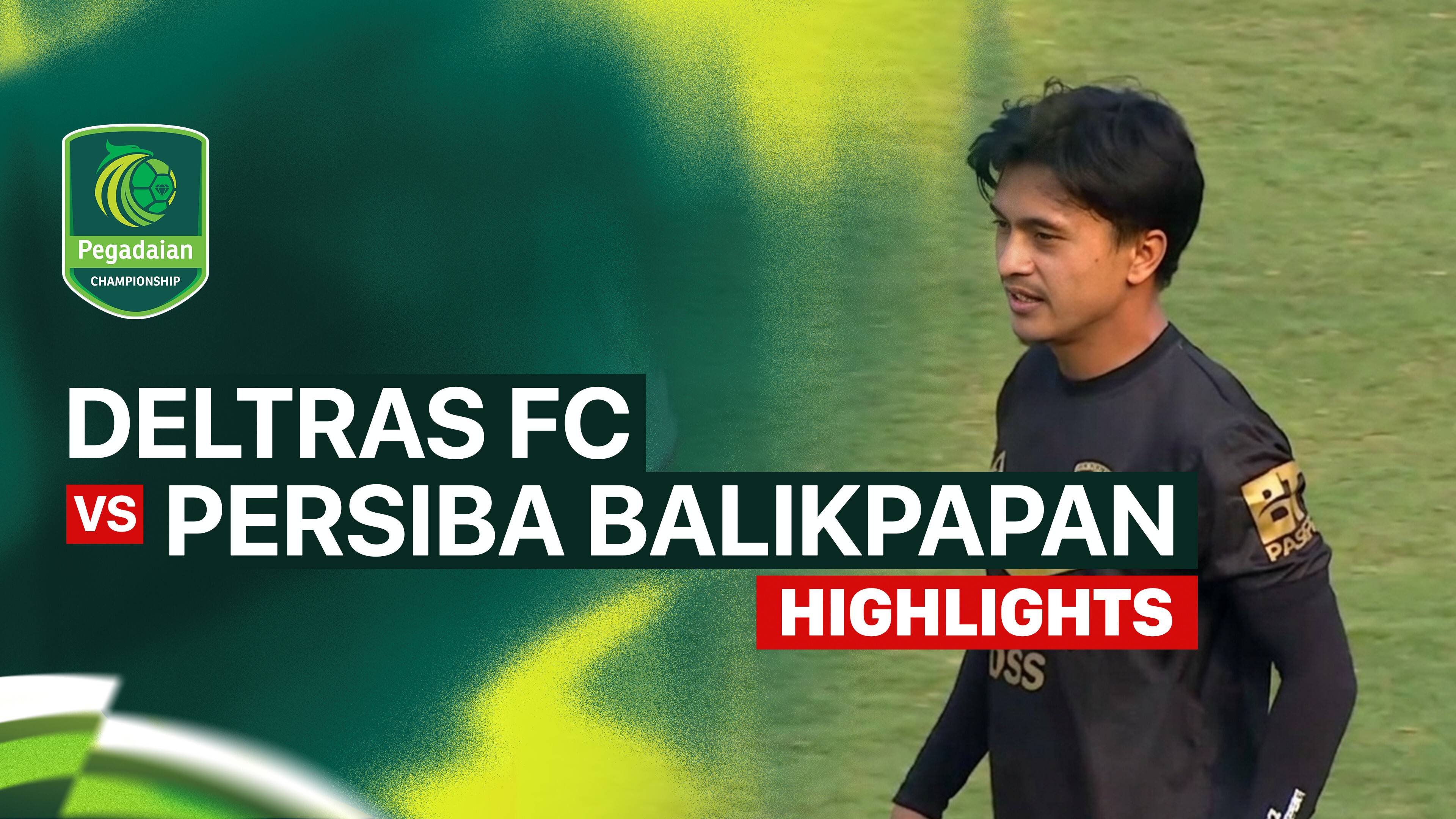 Deltras FC vs Persiba Balikpapan