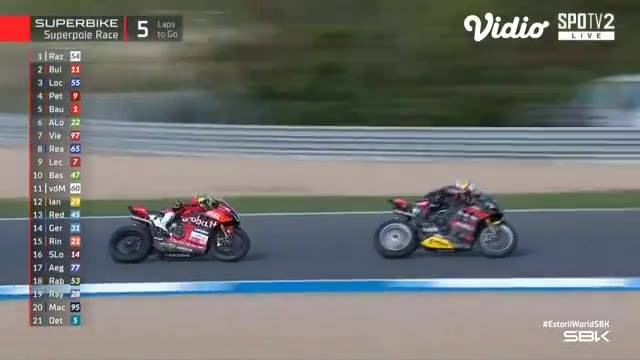 WorldSBK Tissot Superpole Race - WorldSBK Championship Round 11 Estoril Round - Highlights | WorldSBK 2024