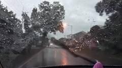 Cuaca Buruk di Yosomulyo Banyuwangi