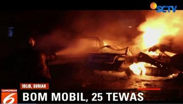 25 Orang Tewas dan 100 Terluka Dalam Seangan Bom di Suriah - Liputan6 Malam