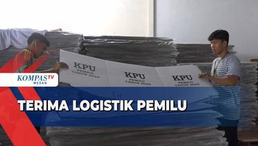 KPU Medan Terima Logistik Pemilu 2024