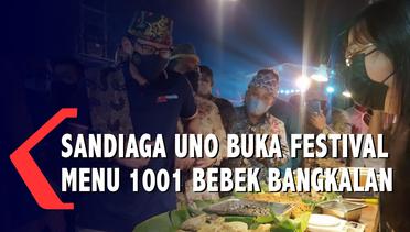 Sandiaga Uno Buka Festival Menu 1001 Bebek di Bangkalan