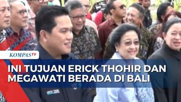 Erick Thohir dan Megawati Tinjau Warisan Soekarno di Bali, Sanur akan jadi Kawasan Wisata Kesehatan