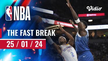 The Fast Break | Cuplikan Pertandingan - 25 Januari 2024 | NBA Regular Season 2023/24