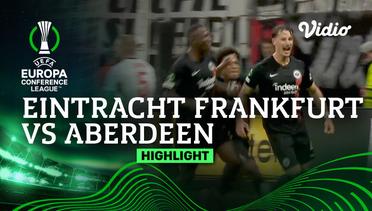 Eintracht Frankfurt vs Aberdeen - Highlights | UEFA Europa Conference League 2023/24
