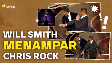 Marah Istrinya Jadi Lelucon, Will Smith Pukul Chris Rock di Panggung Oscars