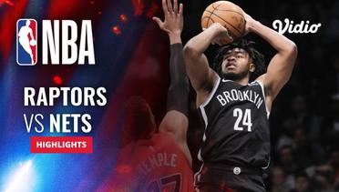 Toronto Raptors vs Brooklyn Nets - Highlights | NBA Regular Season 2023/24