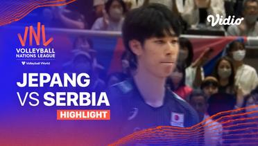 Match Highlights | Jepang vs Serbia | Men’s Volleyball Nations League 2023
