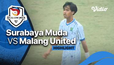 Highlight - Surabaya Muda 3 vs 0 Malang United | Liga 3 2021/2022