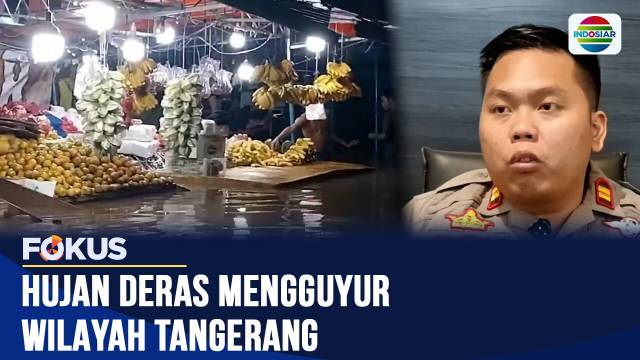 Banjir Rendam Tol dan Permukiman di Tangerang Usai Hujan, Warga Harap Perbaikan Drainase | Fokus