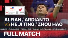 Full Match | Indonesia vs China | Fajar Alfian/Muhammad Rian Ardianto vs He Ji Ting/Zhou Hao Dong | Thomas & Uber Cup 2020