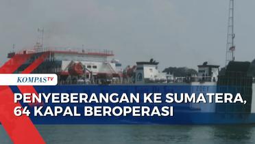 64 Kapal RORO Siap Layani Penyeberangan ke Sumatera saat Mudik Lebaran