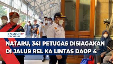 Nataru, 341 Petugas Disiagakan di Jalur Rel Kereta Api Lintas Daop IV Semarang