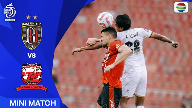 Bali United FC VS Madura United FC - Mini Match | BRI Liga 1 2024/25