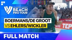 Full Match | Boermans/De Groot (NED) vs Ehlers/Wickler (GER) | Beach Pro Tour - Tepic Elite16, Mexico 2023