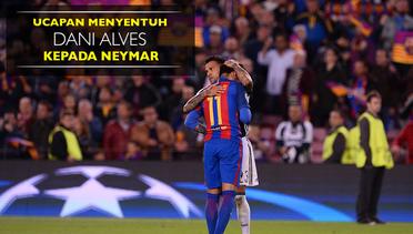Ini yang Dikatakan Dani Alves kepada Neymar Setelah Barcelona Tersingkir