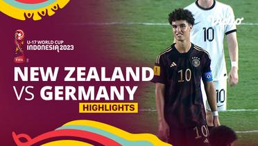 New Zealand vs Germany - Highlights | FIFA U-17 World Cup Indonesia 2023