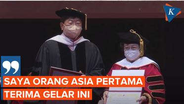 Megawati Orang Asia Pertama Raih Gelar Profesor Kehormatan Seoul Institute of the Arts Korsel