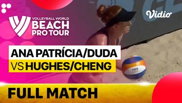 Full Match | 3rd Place - Center Court: Ana Patricia/Duda (BRA) vs Hughes/Cheng (USA) | Beach Pro Tour Elite16 Uberlandia, Brazil 2023
