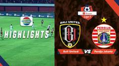 Half-Time Highlights: Persija Jakarta (0) vs Bali United (0) | Shopee Liga 1