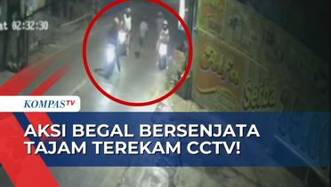 Komplotan Begal Rampas Motor di Bekasi, Pelaku Todongkan Senjata Tajam ke Korban!