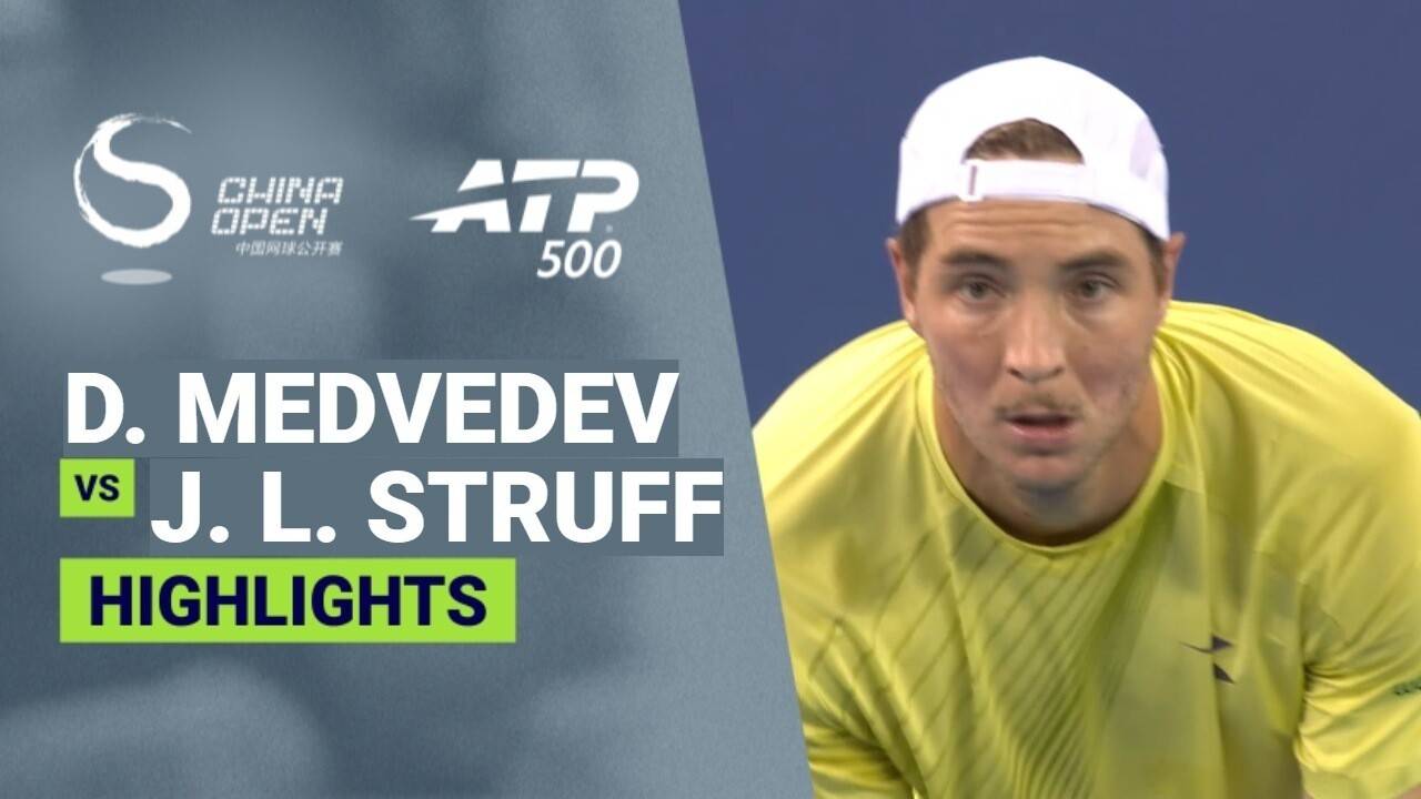 Daniil Medvedev vs Jan-Lennard Struff - Round 2 (Lotus) | ATP 500: China Open 2026