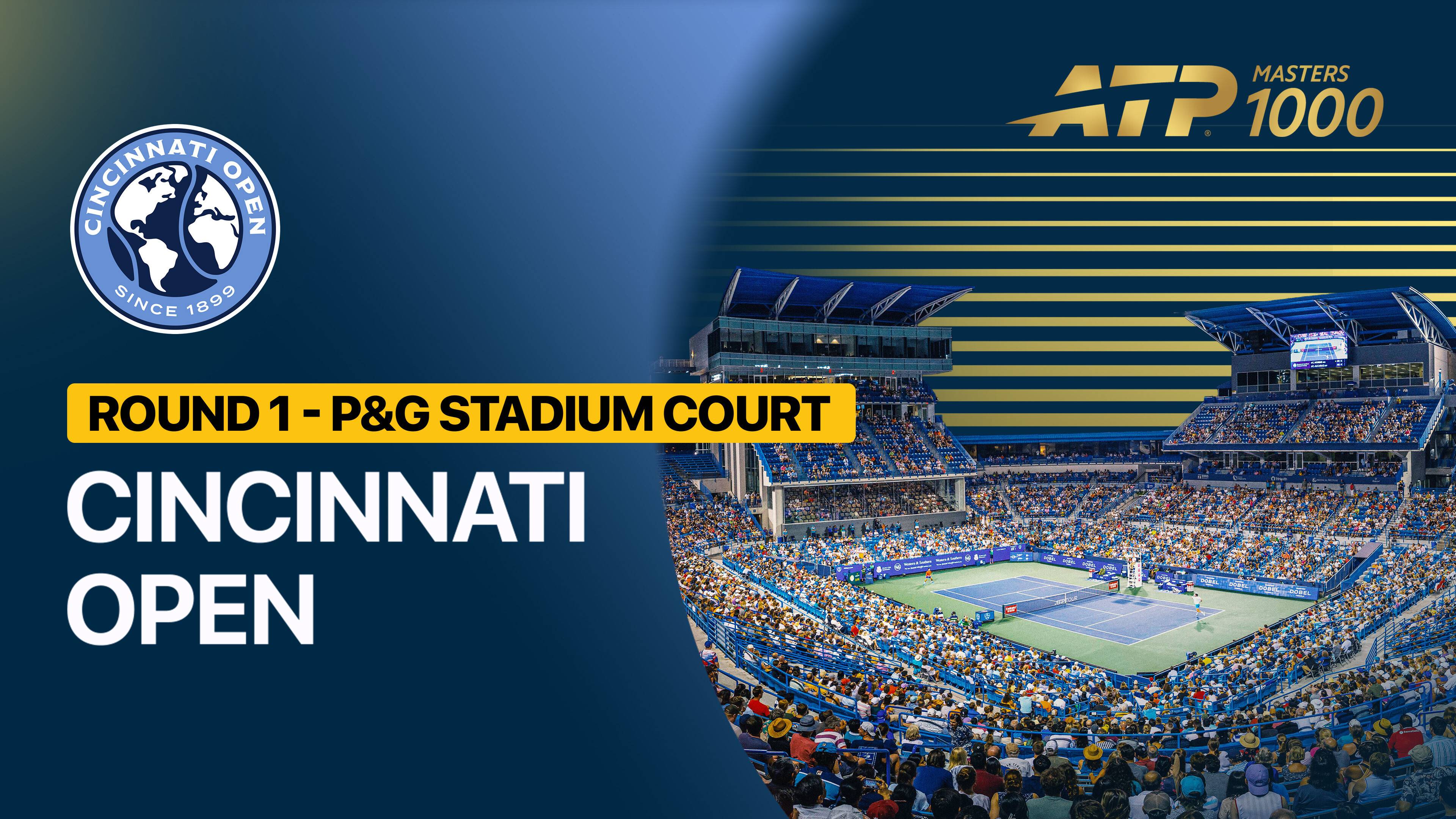 Aleksandar Kovacevic vs Karen Khachanov - Round 1 (P&G Stadium Court) | ATP 1000: Cincinnati Open 2026