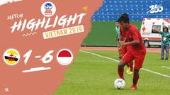 Full Highlight - Brunei 1 VS 6 Indonesia | Piala AFF U-18 2019