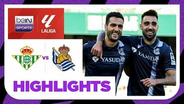 Real Betis vs Real Sociedad - Highlights | LaLiga 2023/24