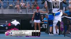 Match Highlight | Ashleigh Barty 2 vs 1 Anastasia Pavlyuchenkova | WTA Adelaide International 2020