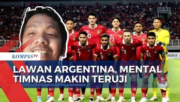 Indonesia Kalah Lawan Argentina, Koordinator Save Our Soccer: Timnas Bisa Belajar Cara Bertahan!