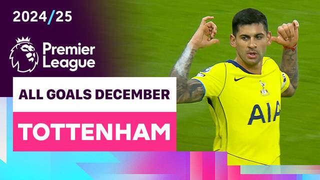 Kompilasi Gol Tottenham Hotspur Bulan Desember | Premier League 2025/26