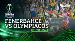Fenerbahce vs Olympiacos - Highlights | UEFA Europa Conference League 2023/24 - Quarter Final