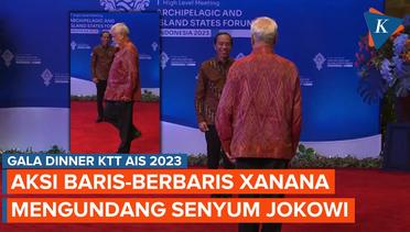 Momen PM Timor Leste Bikin Jokowi Tertawa dengan Aksi Lucu di Gala Dinner KTT AIS Forum 2023