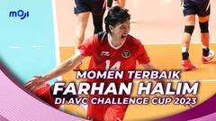 Momen Terbaik Farhan Halim Di AVC Challenge Cup for Men 2023 - Moji