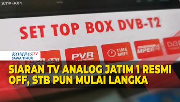 Siaran TV Analog Jatim 1 Resmi Dihentikan, STB Kian Langka