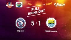 Arema FC vs PERSIB Bandung Full Highlight | Shopee Liga 1