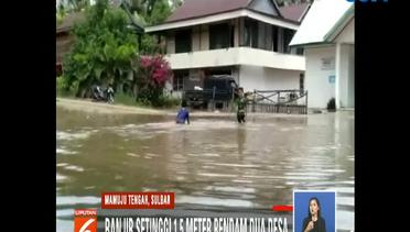 Banjir Rendam 2 Desa di Mamuju, Polisi Mulai Evakuasi Warga - Liputan 6 Siang