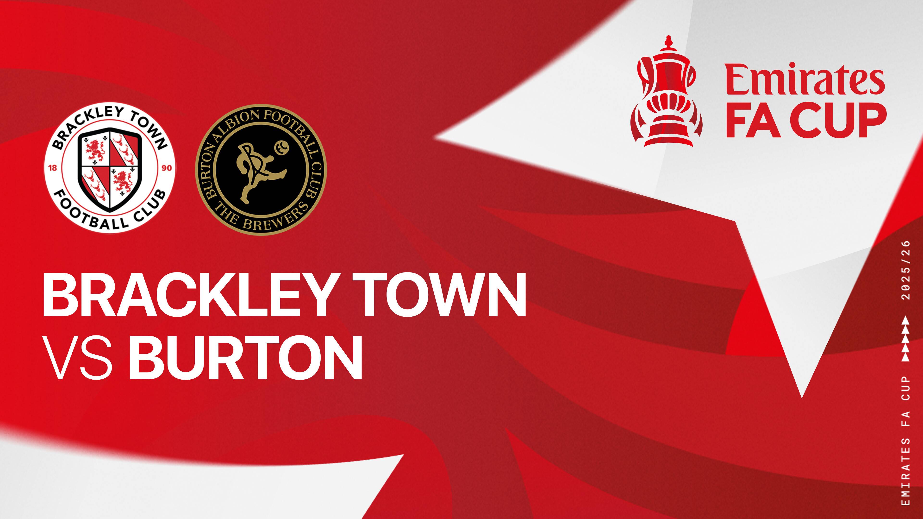 Brackley Town vs Burton Albion FC