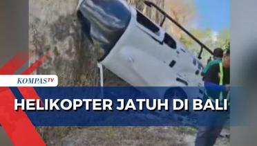Helikopter Jatuh di Bali, 1 Pilot dan 4 Penumpang Selamat