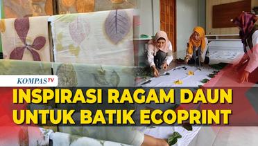 Ragam Desain Kain Batik Ecoprint Karya Ibu-ibu di Kulonprogo