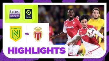 Nantes vs Monaco - Highlights | Ligue 1 2023/2024