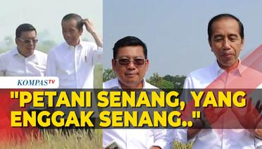 [FULL] Kenalkan Plt Mentan, Jokowi Pantau Panen di Sawah Subang